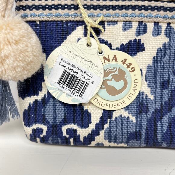 Spartina 449 Moonglade Boho Carina Wristlet Pouch